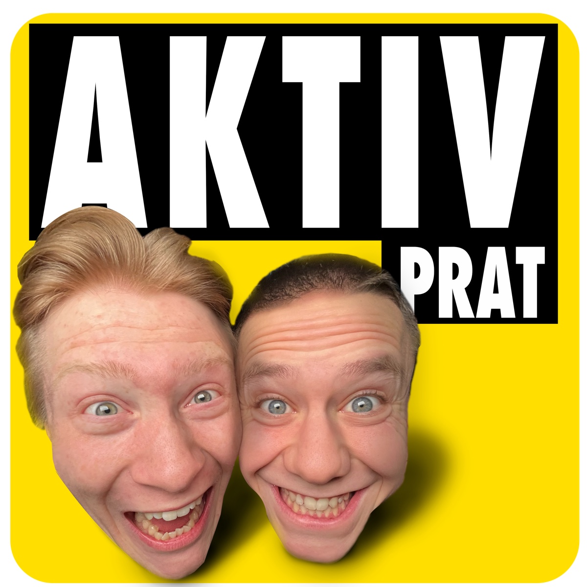 Aktiv Prat — coverbilde med Niklas og Baas